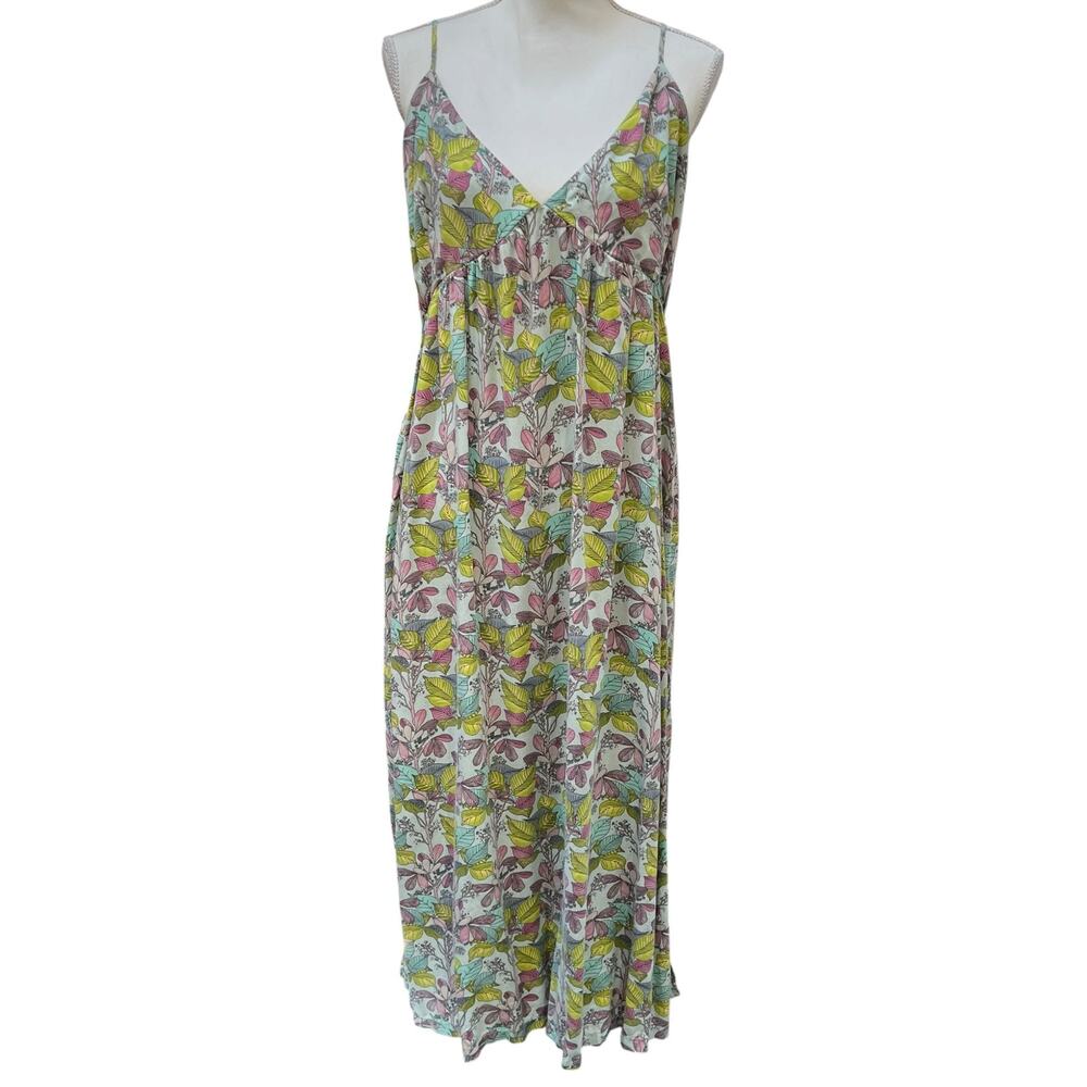 Patagonia Pataloha Tencel Lyocell Maxi Dress Women’s XL Tropical Floral EUC